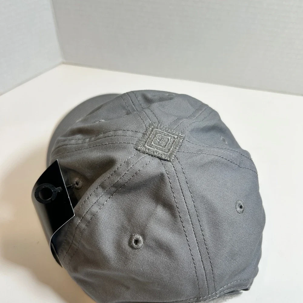 511 Tactical Hat Gray Flag Bearer Cap Storm Adjustable Patch 81049